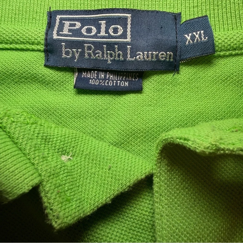Ralph Lauren Men's Polo Shirt in Bright Green